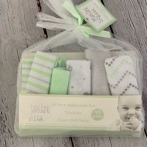 10 Pack Baby Washcloths
